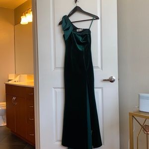 Green dress